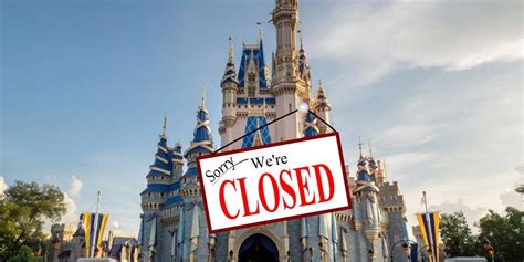 magic kingdom closed today